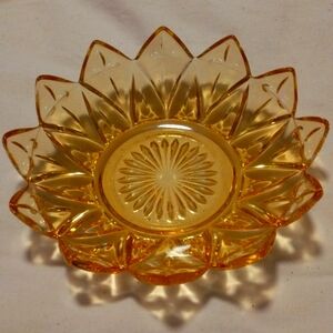 Vintage Depression Glass Dish